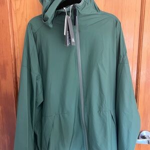 Men's Green Hooded Jacket